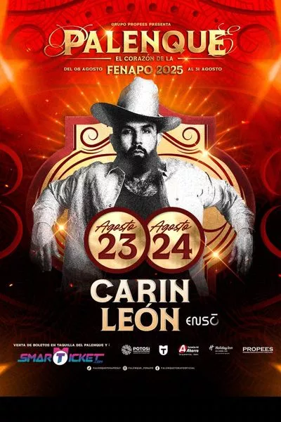 Carin Leon- Palenque Fenapo - San Luis Potosí - 24 Agosto